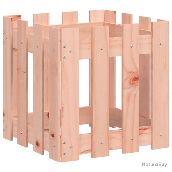 Jardinire bac lit surlev plantes fleurs terrasse jardin avec design de clture 40 x 40 x 40 cm D