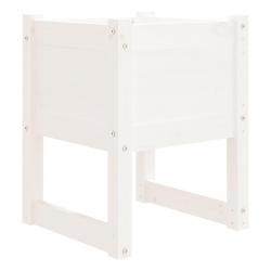 Jardinière bac lit surélevé plantes fleurs terrasse jardin 40 x 40 x 52,5 cm bois massif de pin bla