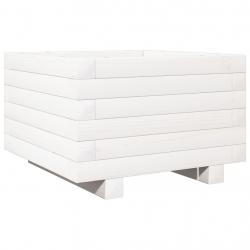 Jardinière bac lit surélevé plantes fleurs terrasse jardin 40 x 40 x 26,5 cm bois de pin massif bla