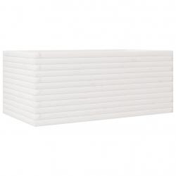 Jardinière bac lit surélevé plantes fleurs terrasse jardin 110 x 60 x 45,5 cm bois de pin massif bl