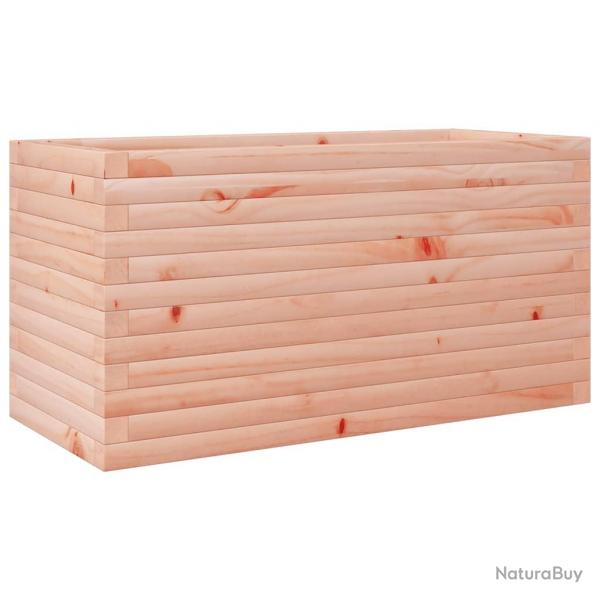 Jardinire bac lit surlev plantes fleurs terrasse jardin 90 x 40 x 45,5 cm bois massif douglas ma