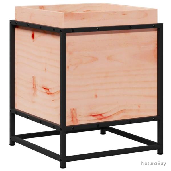 Jardinire bac lit surlev plantes fleurs terrasse jardin 40 x 40 x 50 cm bois massif de douglas m