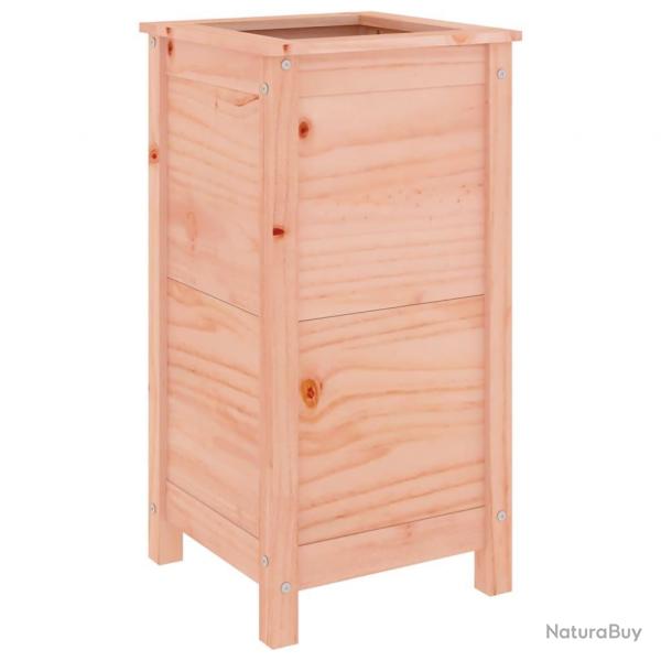 Jardinire bac lit surlev plantes fleurs terrasse jardin 40 x 40 x 78 cm bois massif douglas marr