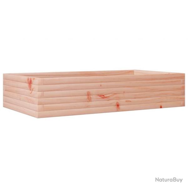 Jardinire bac lit surlev plantes fleurs terrasse jardin 110 x 60 x 23 cm bois massif de douglas