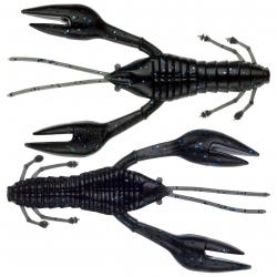 Leurre Souple Gunki Hourra Craw Up 75 4,1g 7,5cm par 5 Black Blue Flk