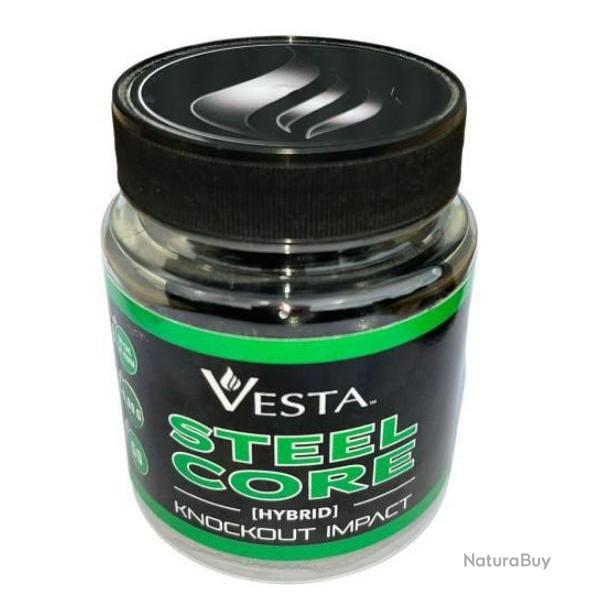 Billes de Dfense Steel (4.90g) CORE Noyau Acier - Cal 50 - Pot de 50-Vesta