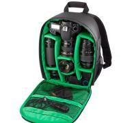 Sac à Dos étanche Pour Appareil Photo Reflex - Vert, Rembourré, Nylon, Universel