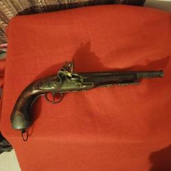 Replique pistolet a silex hawkins