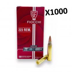 FIOCCHI cal.223 Rem FMJ 55gr x1000