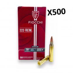 FIOCCHI cal.223 Rem FMJ 55gr x500