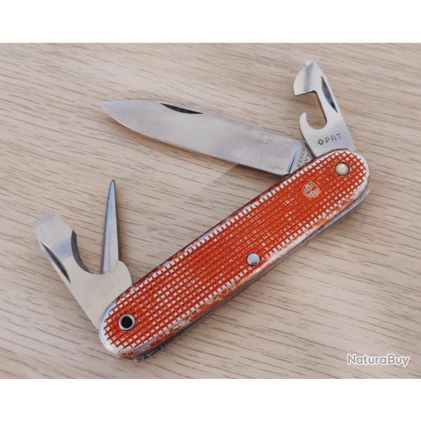 Victorinox couteau suisse Alox Soldier 1966 Elsener Victoria Rouge
