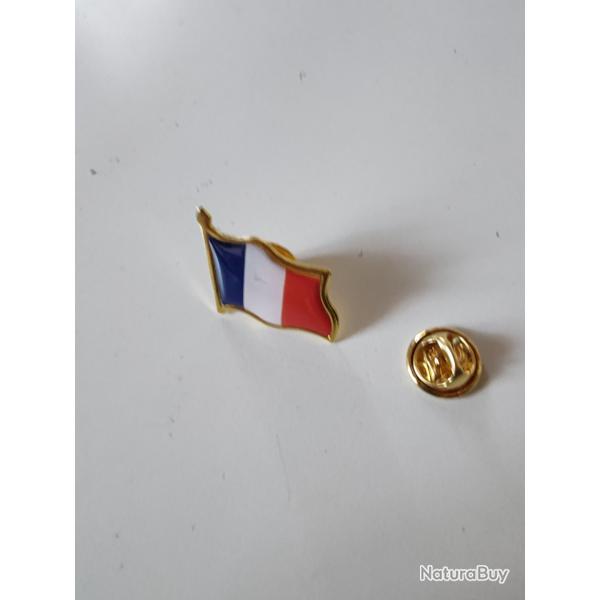 PINS METAL "DRAPEAU FRANAIS"MODLE 2