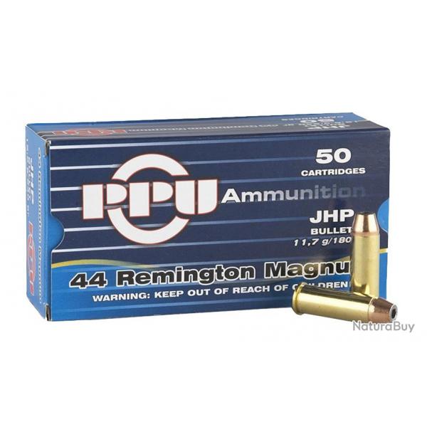 PARTIZAN cal.44 Rem Mag JHP 240 grains - 15.6 grammes 10 boites ( 500 munitions )