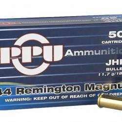 PARTIZAN cal.44 Rem Mag JHP 240 grains - 15.6 grammes 1 boite ( 50 munitions)