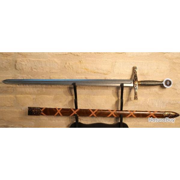 pe EXCALIBUR mdivale ou HEROIC FANTASY COSPLAYEUR avec fourreau EBR24EEE009