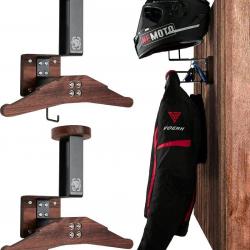 Support mural pour équipement tactique OneTigris - Noir - Walnut (2pcs)