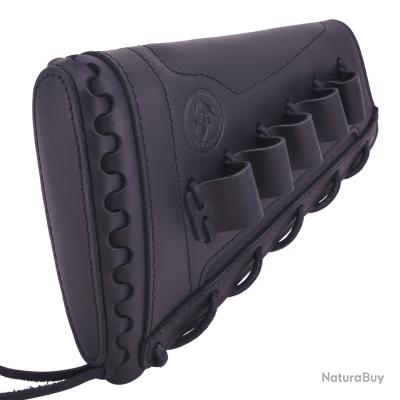 Ancien Etui de Transport pour Fusil Rigide en Cuir Marron