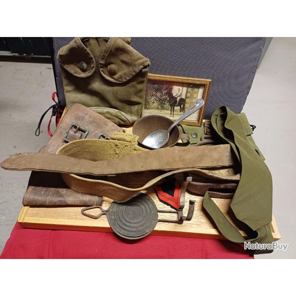 Gros lot militaria - divers - 15 pices de diffrentes priodes -  voir !