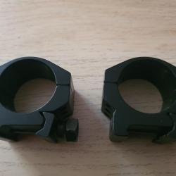 Colliers montage lunette  tir chasse carabine