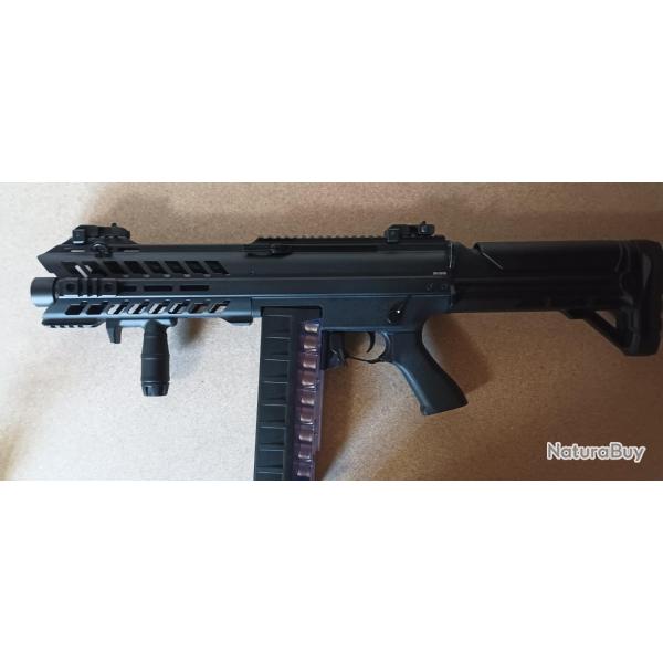 Fusil lectrique automatique SGR-12 avec magasins et accessoires