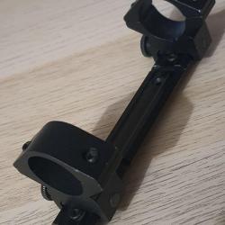 Rail et colliers montage lunette de tir chasse carabine
