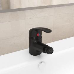 Mitigeur de bidet de salle de bain Noir 13x12 cm alsavelo