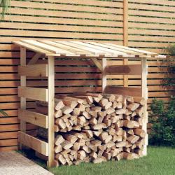 Pergola avec toit 100x90x100 cm Bois de pin imprégné alsavelo
