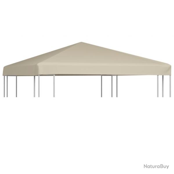 Couverture de toit de belvdre 310 g / m 3x3 m Beige alsavelo