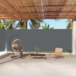 Auvent latéral rétractable Anthracite 220x1000 cm alsavelo