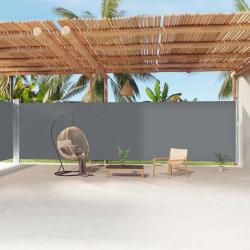 Auvent latéral rétractable Anthracite 220x1200 cm alsavelo