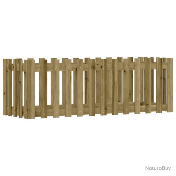 Jardinire bac lit surlev plantes fleurs terrasse jardin de jardin design de clture bois de pin
