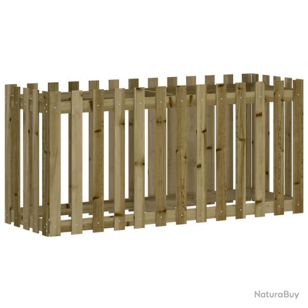 Jardinire bac lit surlev plantes fleurs terrasse jardin de jardin design de clture bois de pin