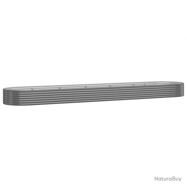 Jardinire bac lit surlev plantes fleurs terrasse jardin de jardin acier enduit de poudre 507 x 1