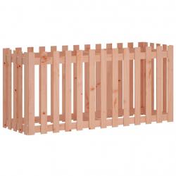 Jardinière bac lit surélevé plantes fleurs terrasse jardin de jardin design de clôture bois douglas