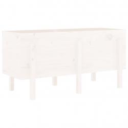 Jardinière bac lit surélevé plantes fleurs terrasse jardin de jardin 121 x 50 x 57 cm bois de pin m