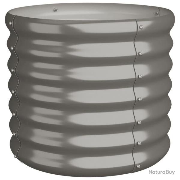 Jardinire bac lit surlev plantes fleurs terrasse jardin de jardin acier enduit de poudre 40 x 40