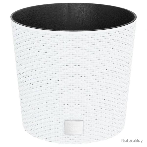 Jardinire bac lit surlev plantes fleurs terrasse jardin et intrieur amovible 15 /15,3 L rotin P
