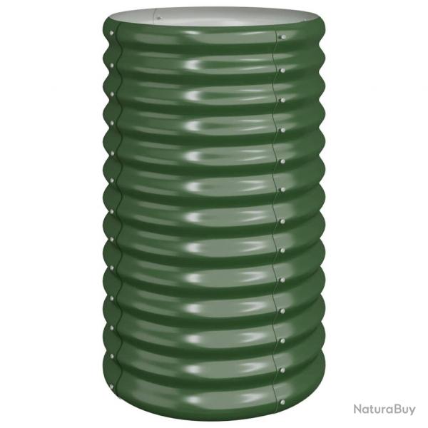 Jardinire bac lit surlev plantes fleurs terrasse jardin de jardin acier enduit de poudre 40 x 40