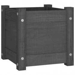 Jardinière bac lit surélevé plantes fleurs terrasse jardin d'extérieur 31 x 31 x 31 cm bois de pin