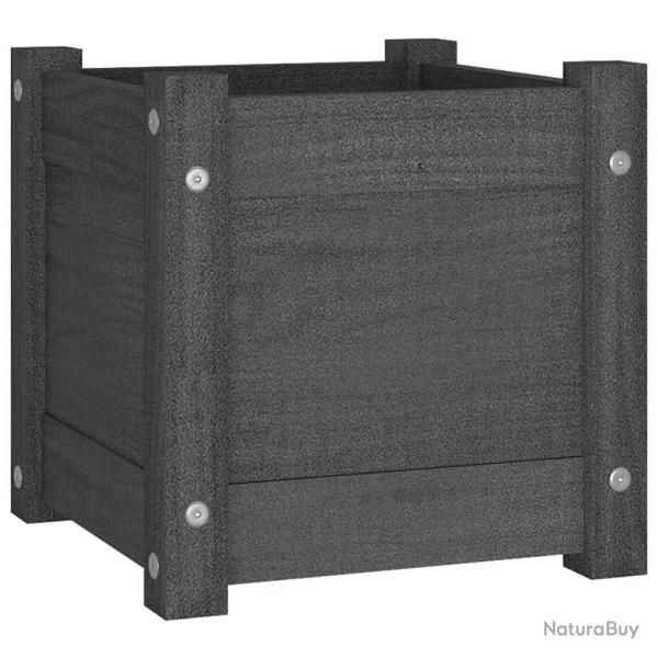Jardinire bac lit surlev plantes fleurs terrasse jardin d'extrieur 31 x 31 x 31 cm bois de pin