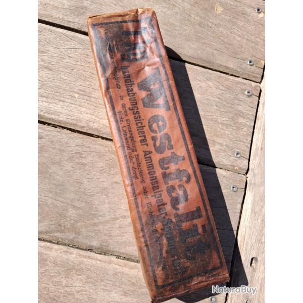 Emballage westfalit charge explosive allemande