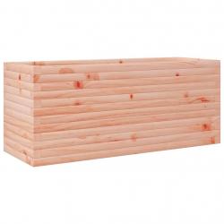 Jardinière bac lit surélevé plantes fleurs terrasse jardin 110 x 40 x 45,5 cm bois massif de dougla