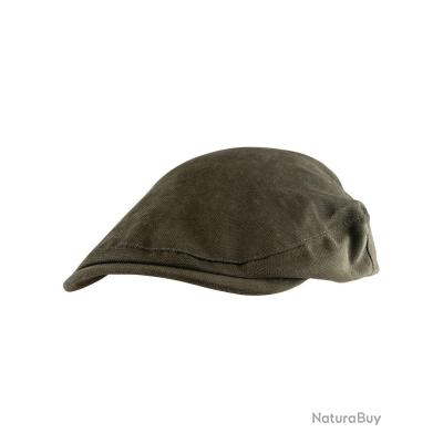 Casquette Plate En Tweed Laine Marron - Jack Pyke - Style Militaire Homme