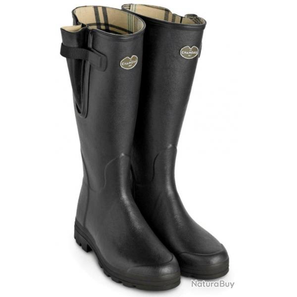 Bottes Vierzon homme noire doublure jersey LE CHAMEAU-51