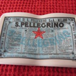 Cendrier San Pellegrino 1968