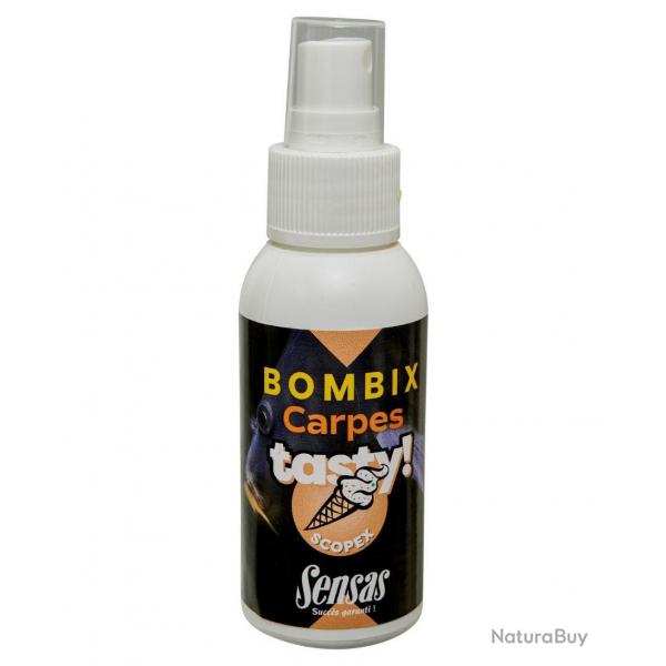 SENSAS SPRAY BOMBIX CARP TASTY SCOPEX 75ML SENSAS