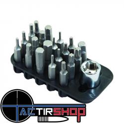 Jeu d'embouts complémentaire Wheeler 21 pièces Add-On Screwdriver Bit Set