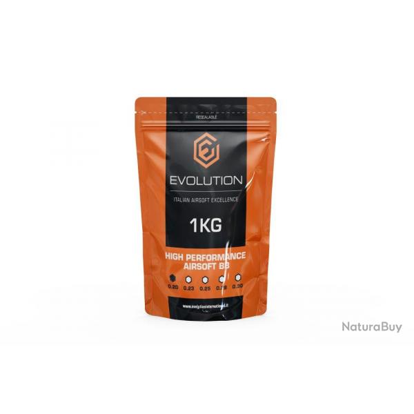 Sachet de 1 Kg de Billes (Evolution Airsoft) 0.20 Non