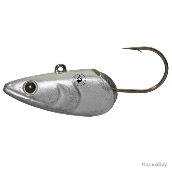 Tte Plombe Illex Nitro Slim Shad Head 7g par 2 n1/0