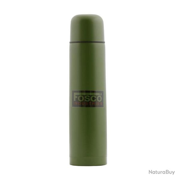 Bouteille thermos en acier 1L (Couleur Vert)